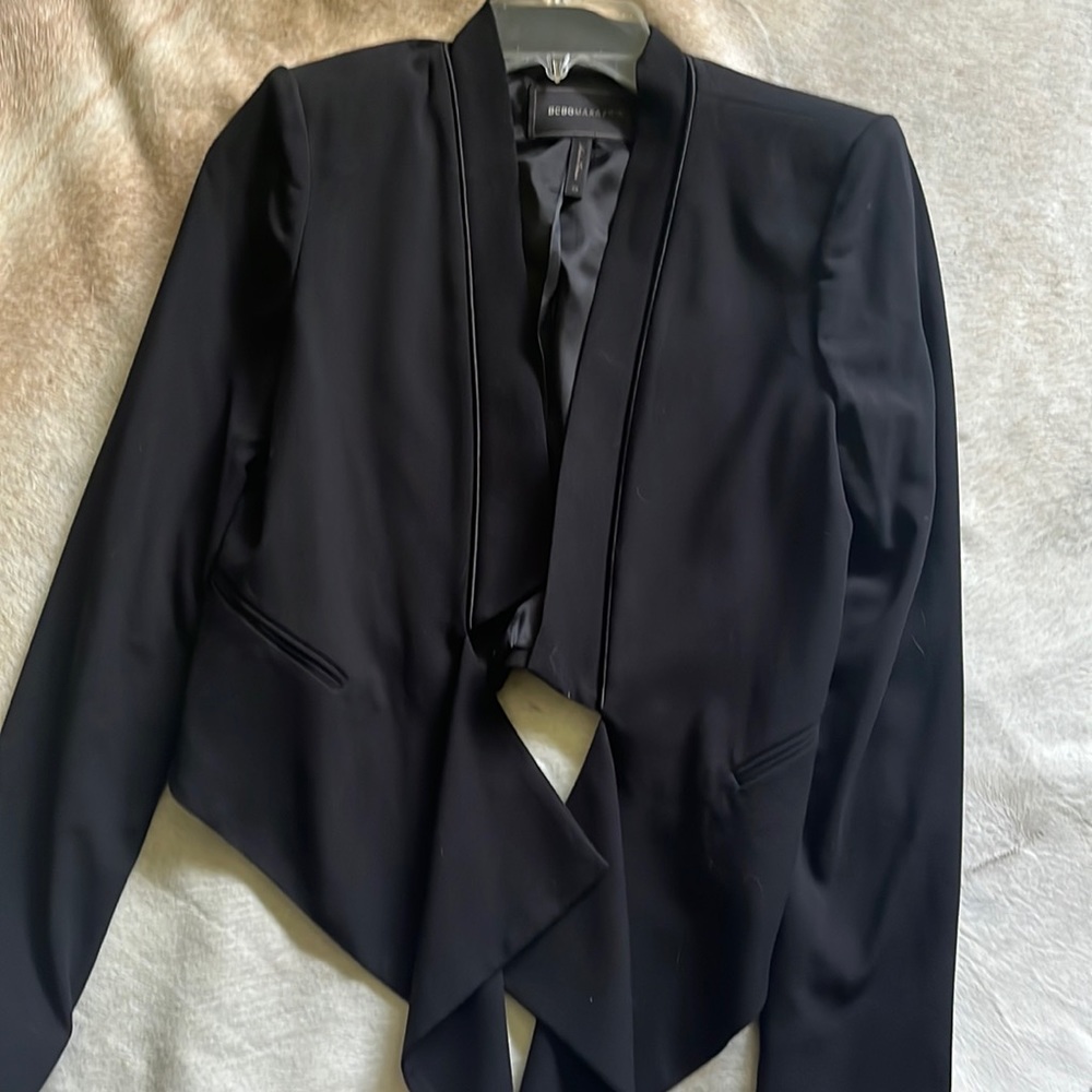 BCBG sporty blazer in black